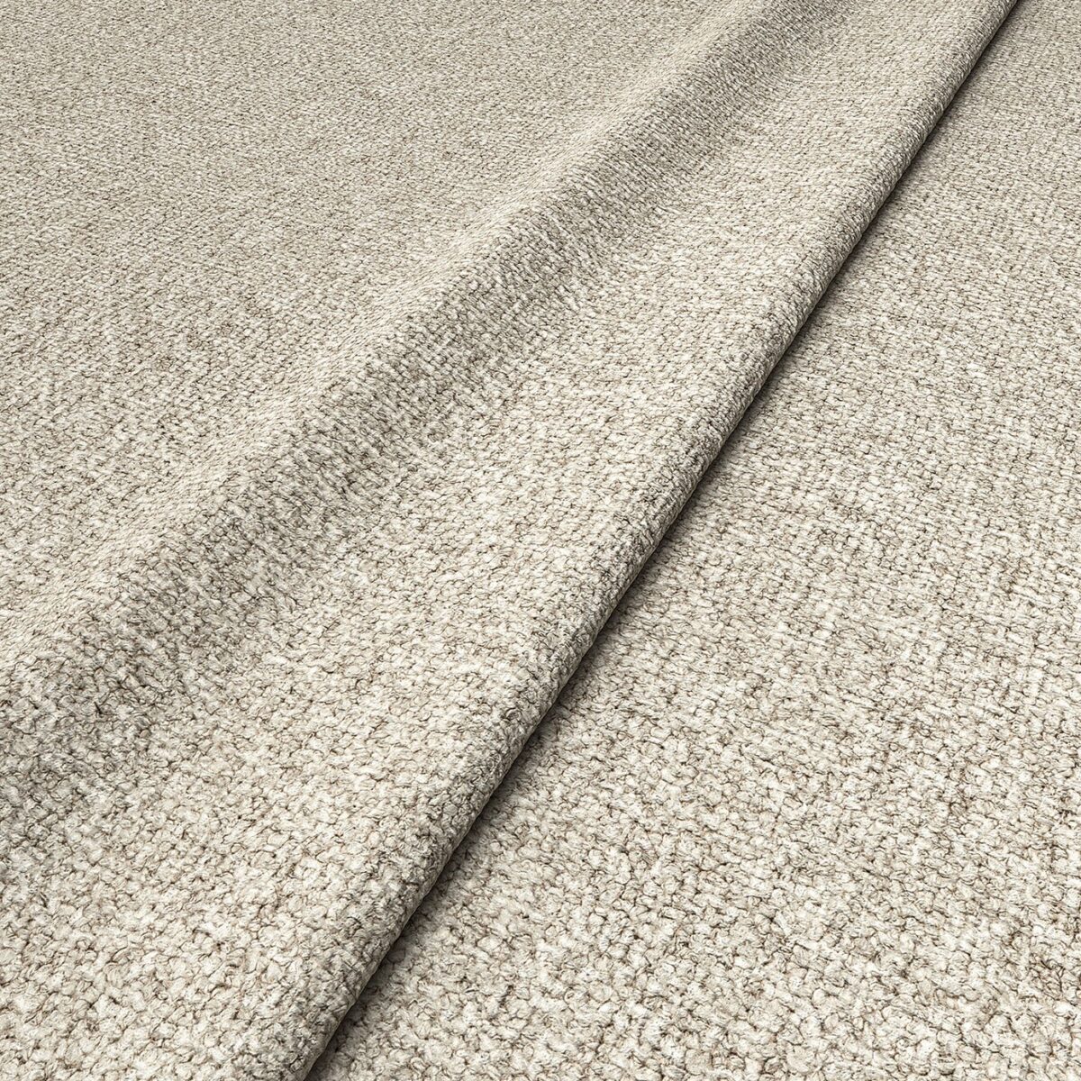white plain woven fabric from Linwood Fabrics