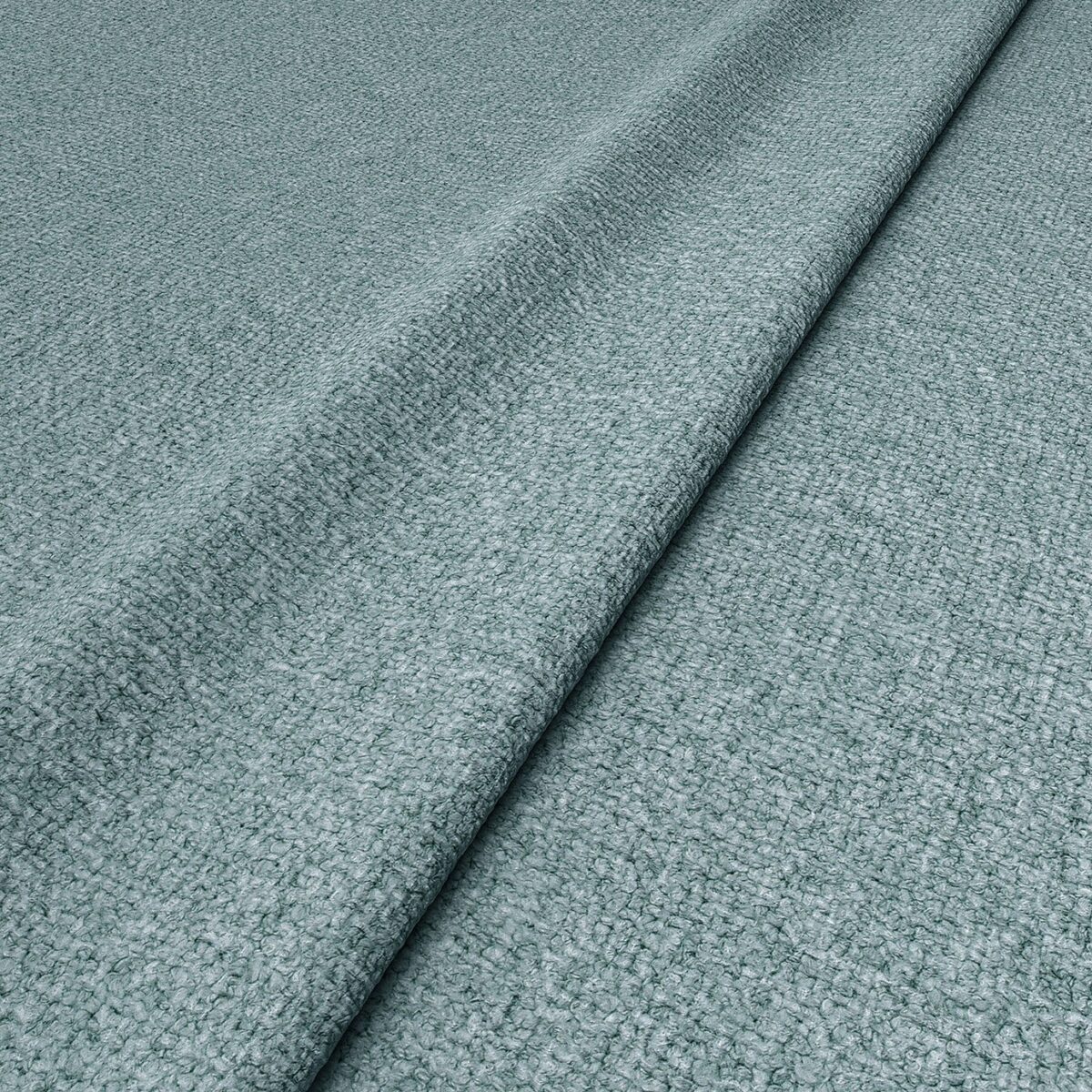 Sienna Fabric - Cornflower by blue plain woven fabric from Linwood Fabrics
