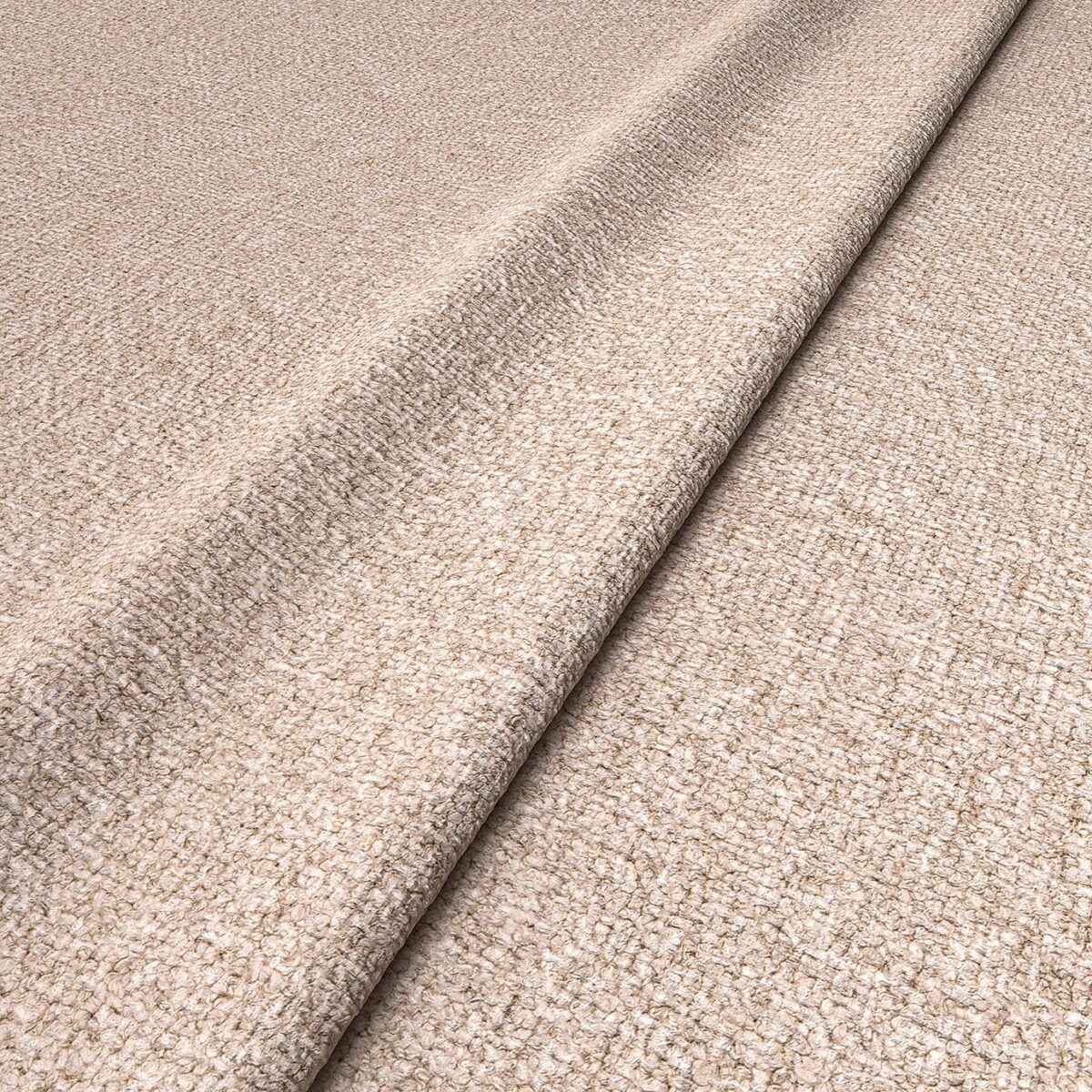 Sienna Fabric - Pale Pink by white plain woven fabric from Linwood Fabrics