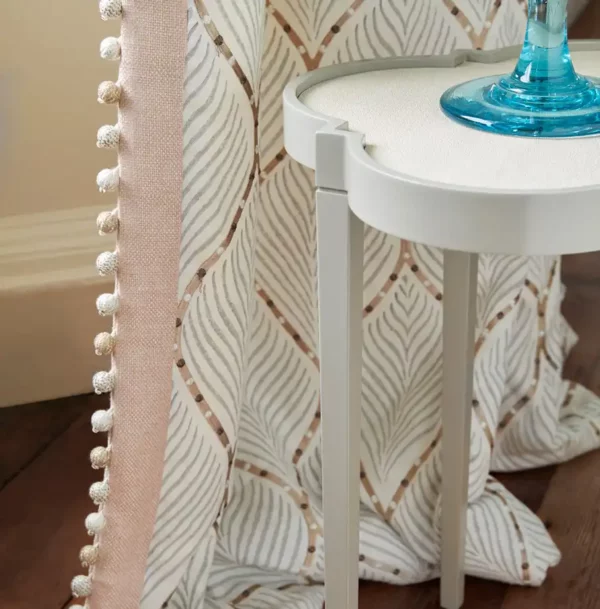 Bonnelles Fabric - Coral by Bonnelles Fabric - Coral from