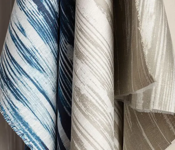Pampelonne Fabric - Grey by Pampelonne Fabric - Grey from