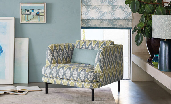 Sarouk Fabric - Wild Rose from