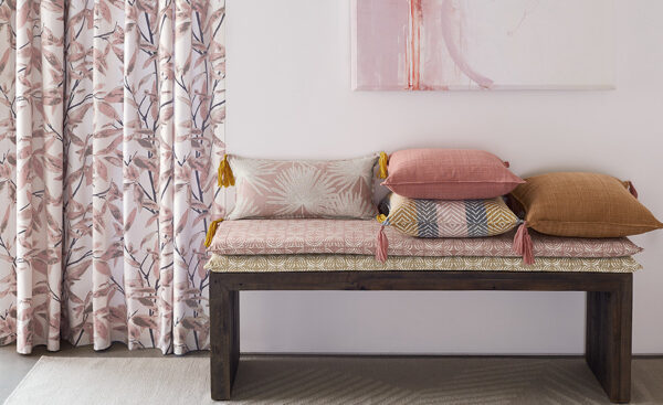 Sumba Fabric - Wild Rose by Sumba Fabric - Wild Rose from