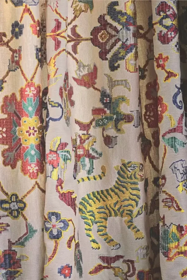Animal Tapestry Fabric - Multi by Animal Tapestry Fabric - Multi from