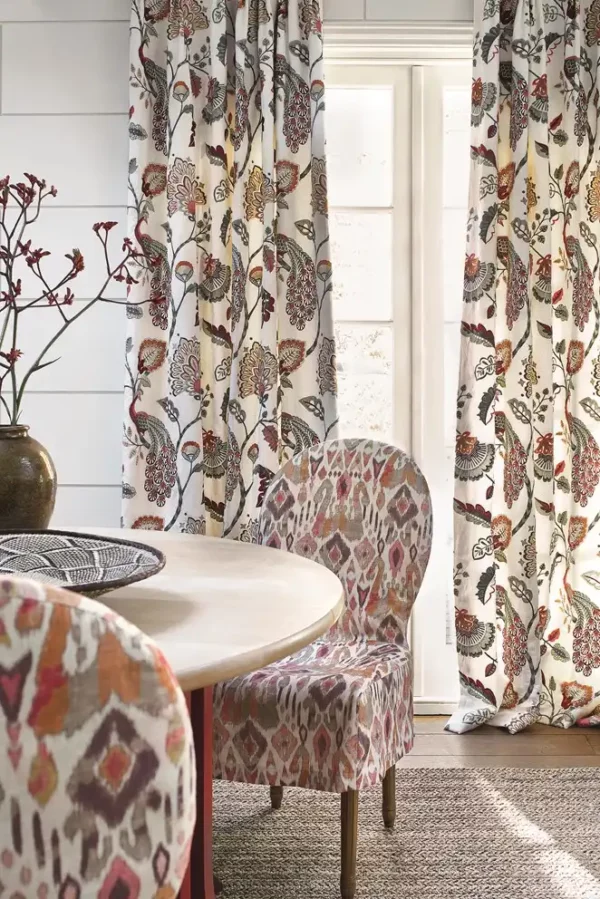 Jaipur Peacock Fabric - Multi by Jaipur Peacock Fabric - Multi from
