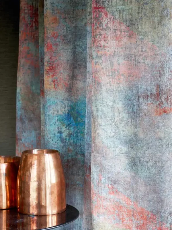 Saskia Fabric - Blue by Saskia Fabric - Blue from