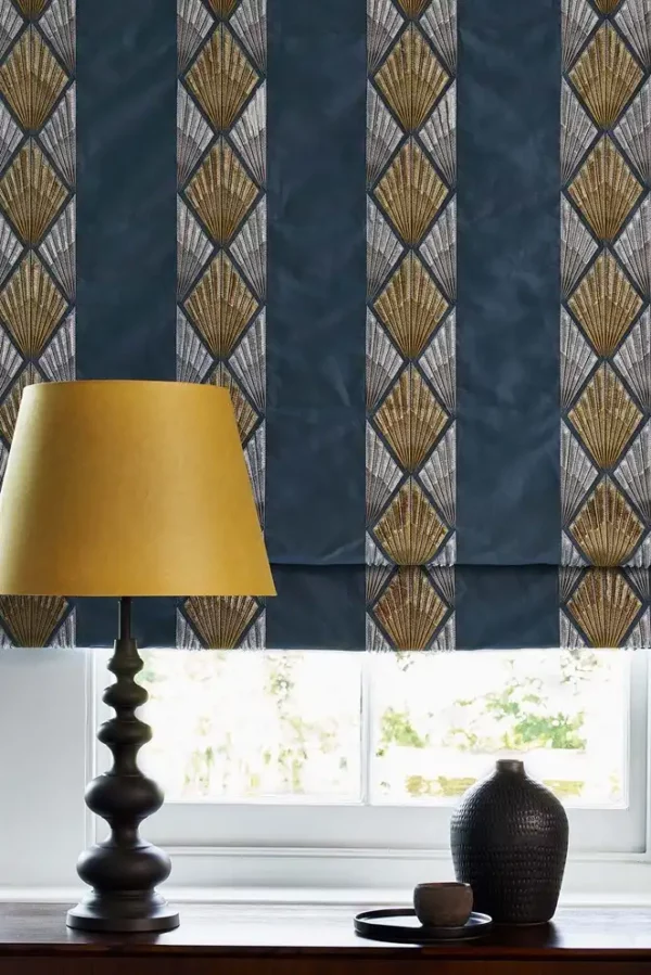 Astoria Fabric - Midnight by Astoria Fabric - Midnight from