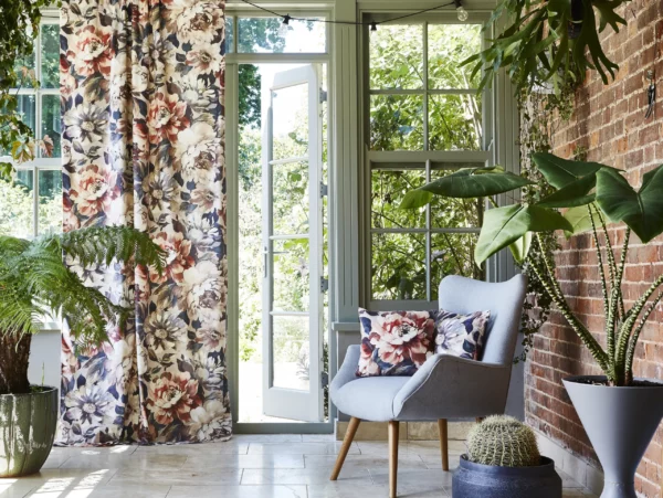 Hidden Paradise Fabric - Pastel by Hidden Paradise Fabric - Pastel from