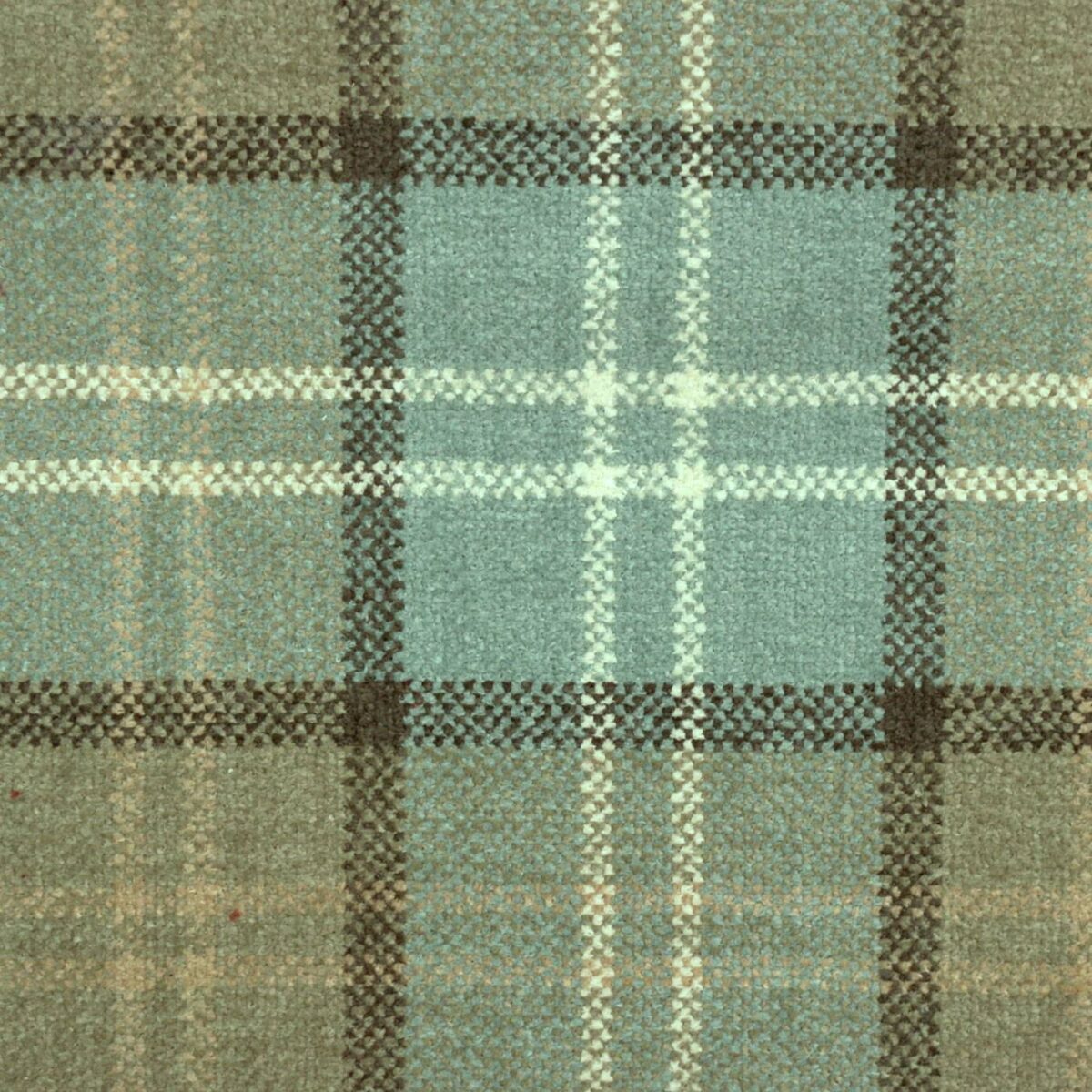 blue checked woven fabric from Cristina Marrone
