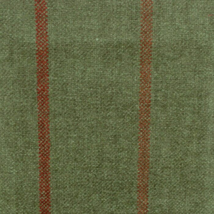 Lana Stripe Fabric - Moss swatch