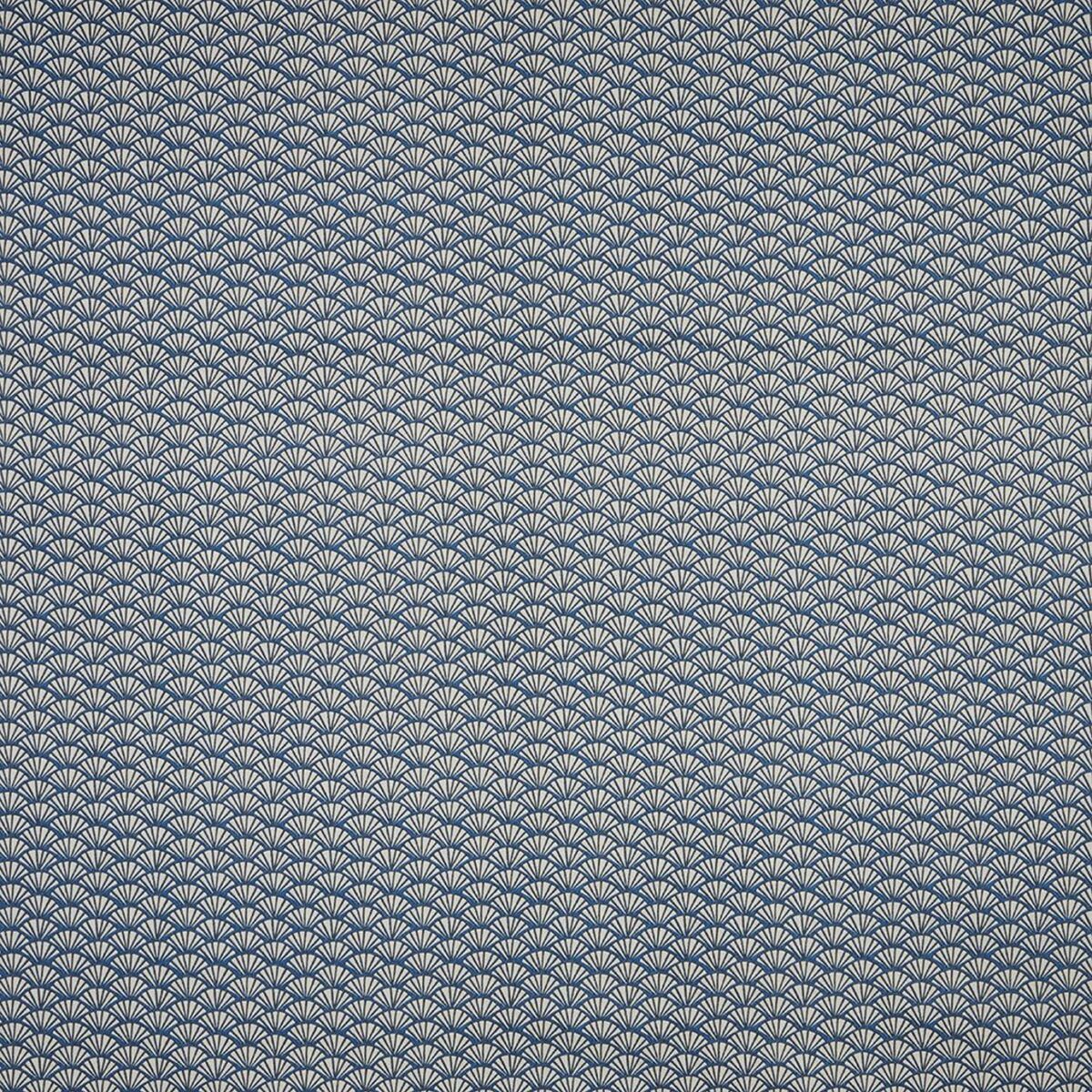 Tatami Fabric - Twilight by blue contemporary cotton fabric from iLiv