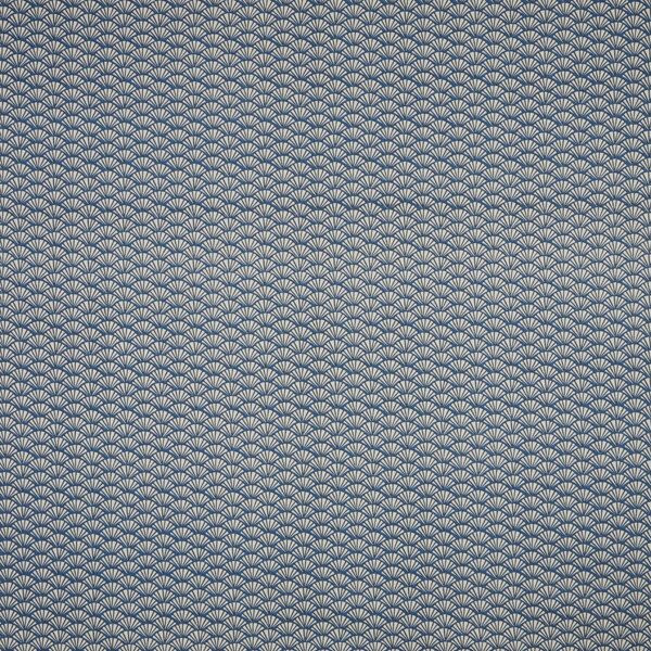 Tatami Fabric - Twilight by blue contemporary cotton fabric from iLiv