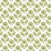 green botanical linen fabric from William Yeoward