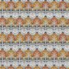 black-grey botanical printed fabric from William Yeoward