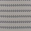 black-grey geometric woolen fabric from William Yeoward