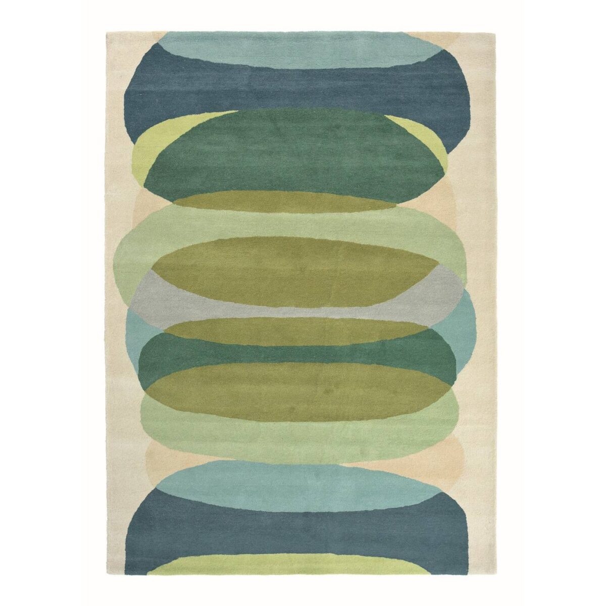 Harlequin Elliptic Rug Emerald (Select Size) by Harlequin Elliptic Rug Emerald (Select Size) from