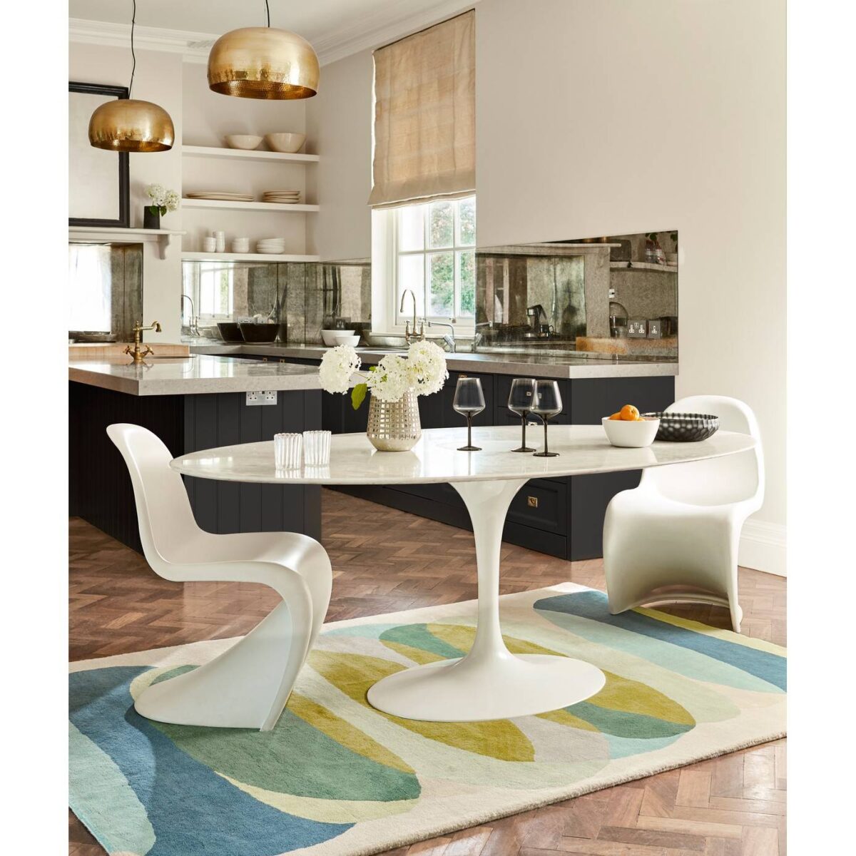Harlequin Elliptic Rug Emerald (Select Size) by Harlequin Elliptic Rug Emerald (Select Size) from