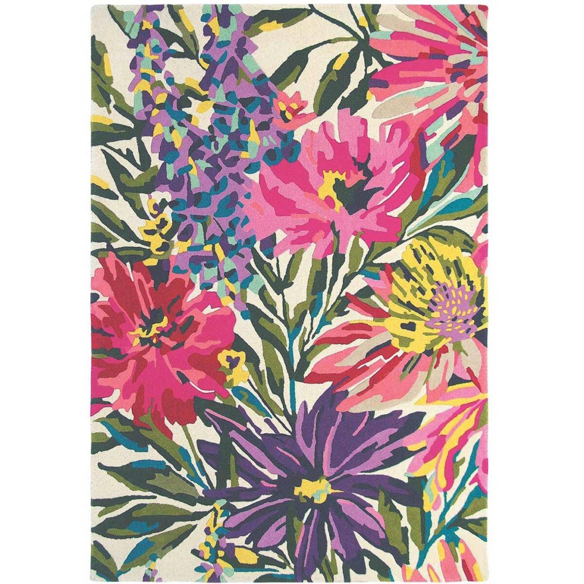 Harlequin Floreale Rug Fuschia (Select Size) from