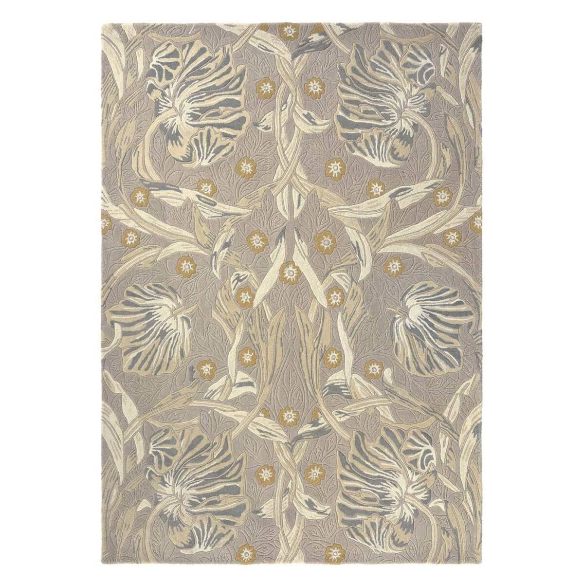 William Morris & Co Pure Pimpernel Rug Linen (Select Size) by William Morris & Co Pure Pimpernel Rug Linen (Select Size) from