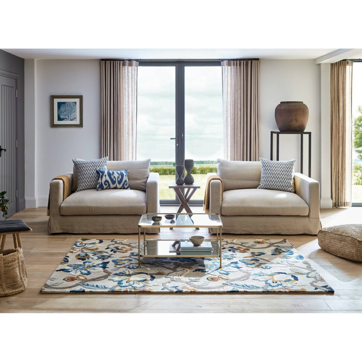 Sanderson Amanpuri Rug Stone (Select Size) by Sanderson Amanpuri Rug Stone (Select Size) from