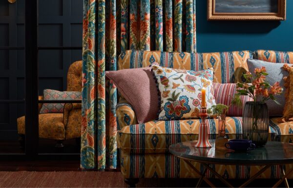 Litha Fabric - Midnight by Litha Fabric - Midnight from