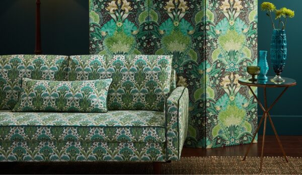 Litha Fabric - Midnight by Litha Fabric - Midnight from