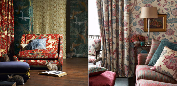 Woodville Fabric - Pebble by Woodville Fabric - Pebble from