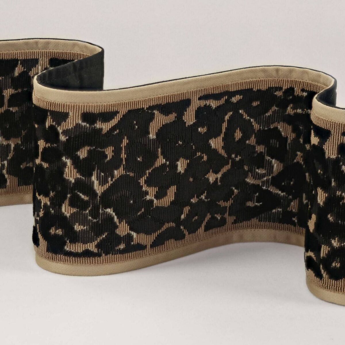 Leopard Velvet Braid from