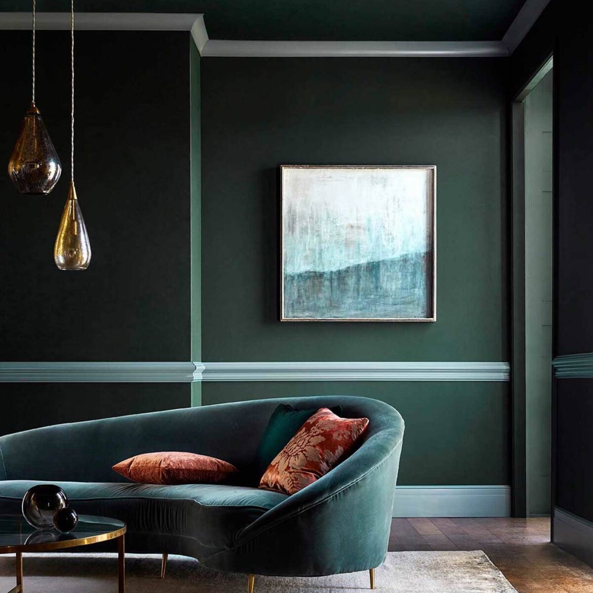 Zoffany Green Stone Paint by Zoffany Green Stone Paint from