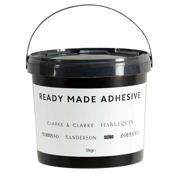 SDG Ready Mixed Wallpaper Adhesive 5kg by Sanderson Ready Mixed Wallpaper Adhesive. Black bucket with white label