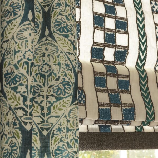 Camino Fabric - Peacock from