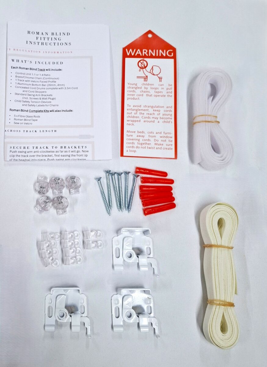 Roman Blind Complete Kit 127cm by Roman Blind Complete Kit 127cm from