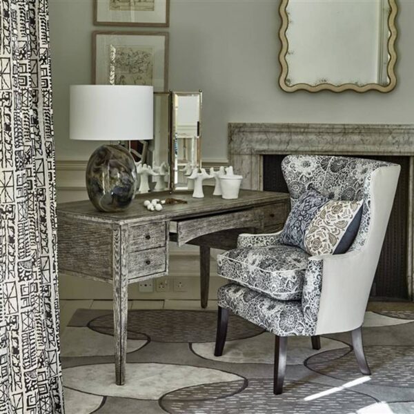 Galletta Fabric - Charcoal from
