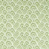 light green fabric with irregular overlapping semi-circles