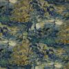 blue botanical printed fabric from iLiv