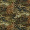brown botanical printed fabric from iLiv