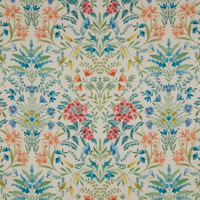 Jardine Fabric - Chintz swatch