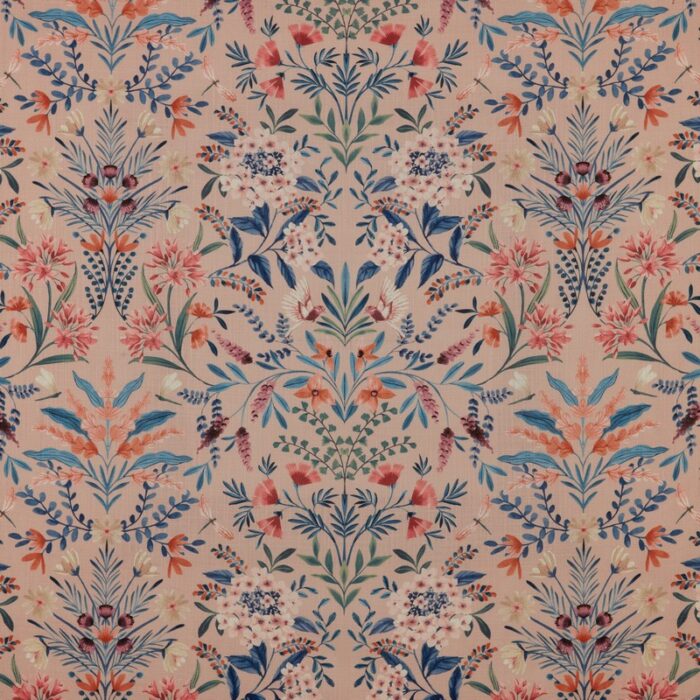 Jardine Fabric - Rosa swatch