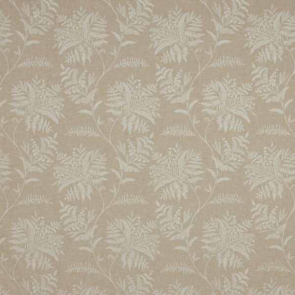 brown botanical embroideried fabric from iLiv
