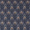 purple botanical printed fabric from iLiv