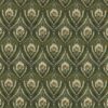 green botanical printed fabric from iLiv