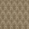 brown botanical printed fabric from iLiv