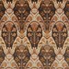 brown botanical printed fabric from iLiv