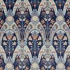 purple botanical printed fabric from iLiv