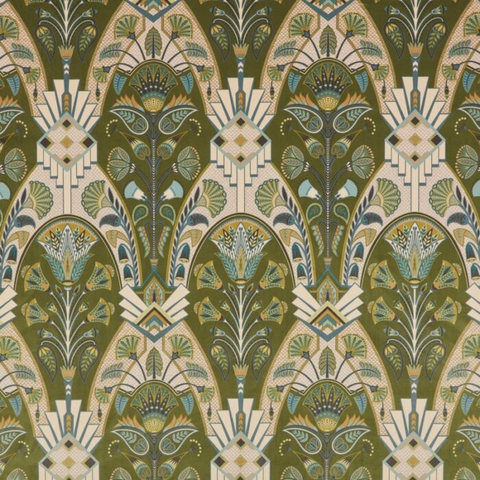 Cabaret Fabric - Moss swatch
