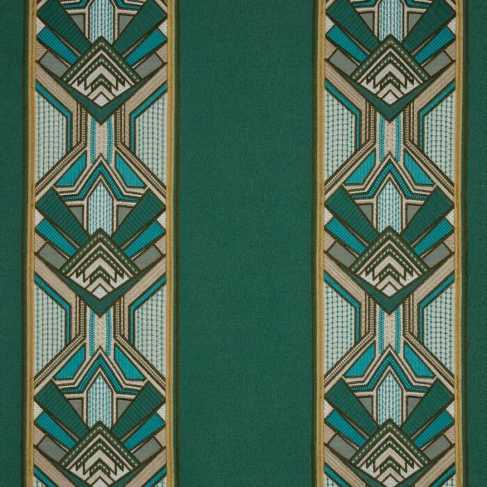 Gatsby Fabric - Emerald swatch