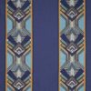 blue striped embroideried fabric from iLiv