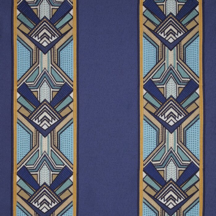Gatsby Fabric - Sapphire swatch