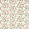 blue botanical cotton fabric from Studio G