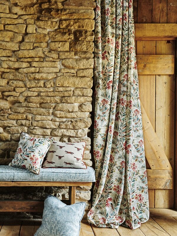 New Grove Fabric - Mineral / Spice by New Grove Fabric - Mineral / Spice from